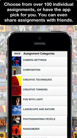 Game screenshot Learn Photo365 Photography Assignment Generator apk