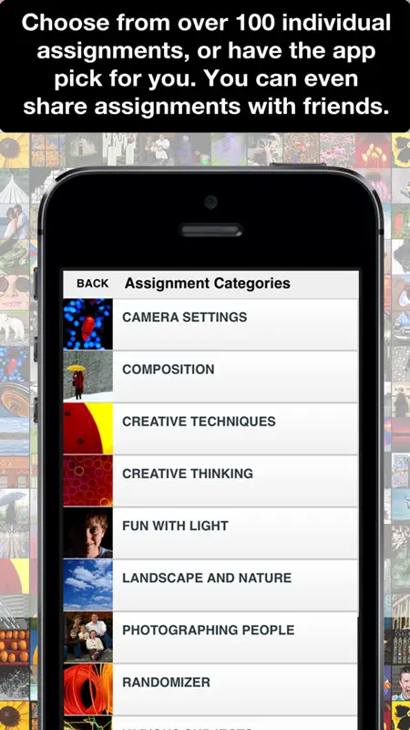 Learn Photo365 Photography Assignment Generator screenshot 2 of 5