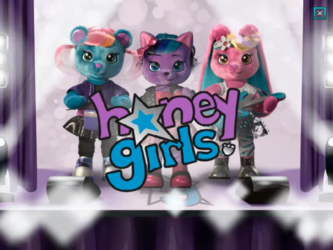 Honey Girls Selfie Gallery iPad screenshot 1 - Entertainment app