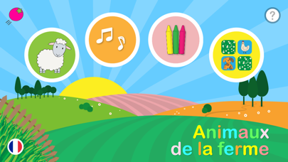 Screenshot #1 pour Animaux de la ferme - Jeux amusants et éducatifs pour enfants