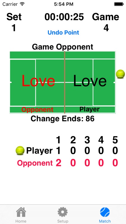 Tennis Score Addict - Keep Score And Hear The Score Without Picking Up Your Device! screenshot-4