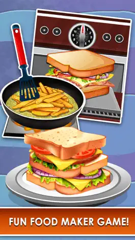 Game screenshot Lunch Food Maker Salon - fun food making & cooking games for kids! mod apk