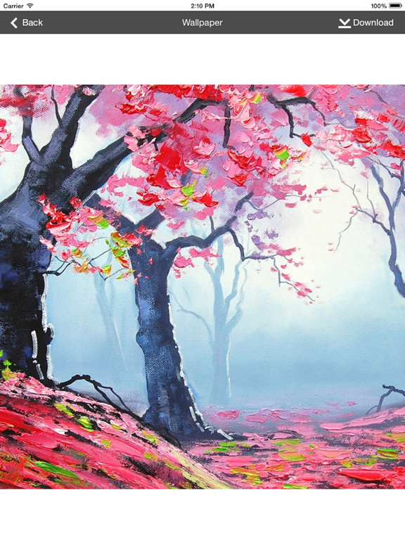 Screenshot #5 for Wallpapers Collection Painting Edition