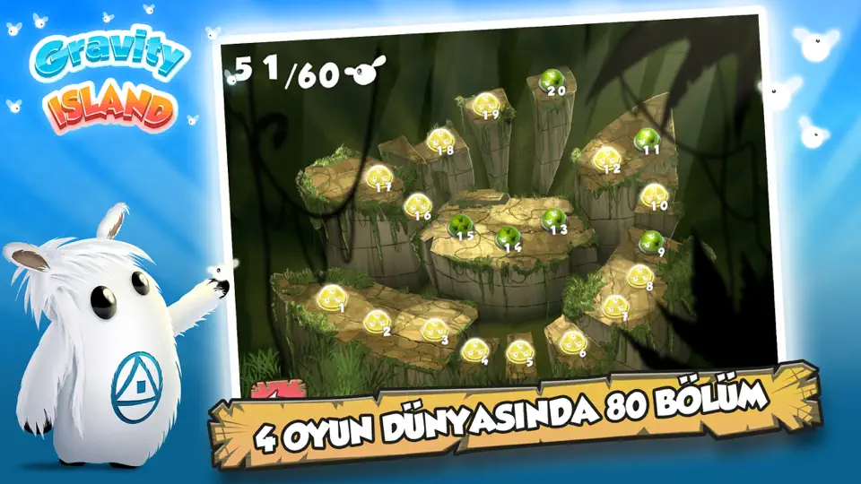 Gravity Island - Shiro's Adventure iPhone Ekran Görüntüsü 2