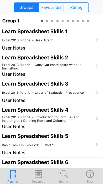 Learn Spreadsheet Skills