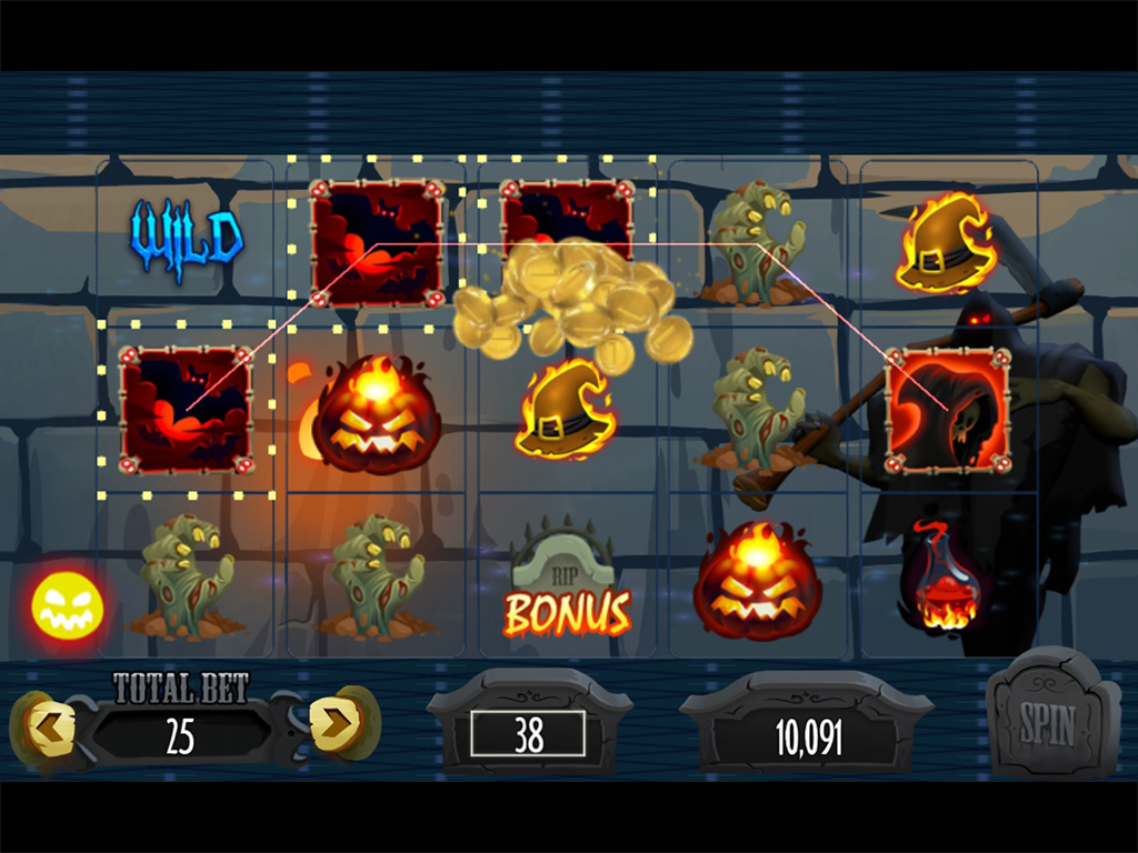 Slot Machine Halloween Casino screenshot 4