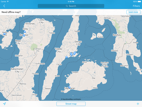Screenshot #5 pour Ile de Cebu - Carte hors ligne et guide de la ville Tripomatic