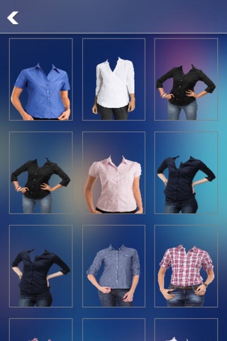 Women Shirt Photo Suit Editor screenshot 2