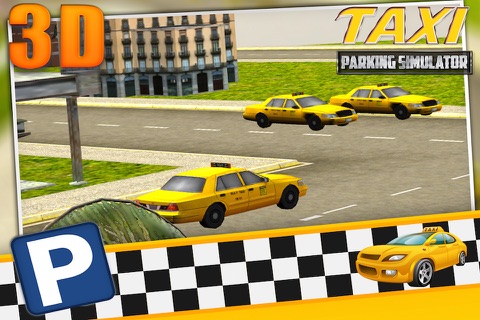 City Taxi Parking Simulator 3D - Test your Parking and Driving Skills in a Real City screenshot 2