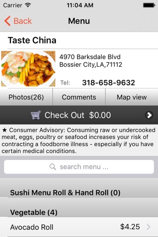 Taste China screenshot 2