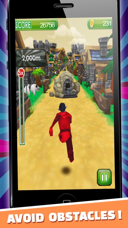 Dark Blood Elf Speed Fighter - PRO - A Fun Epic Medieval 3D Running & Jumping