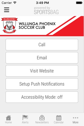Willunga Phoenix Soccer Club screenshot 4