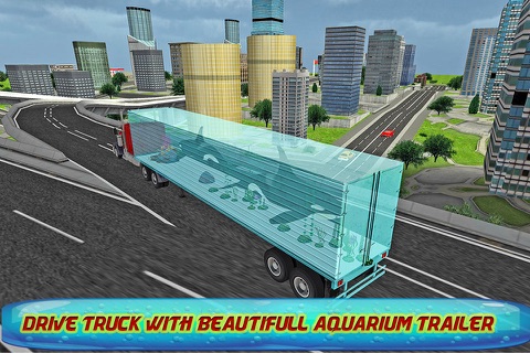 Transport Truck Sea Animals 3D screenshot 4