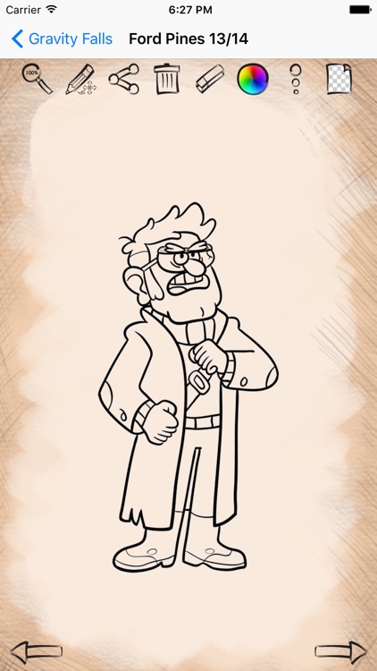 Learn How to Draw Gravity Falls Version screenshot-3
