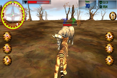 Safari Animals: Scary Tiger screenshot 2