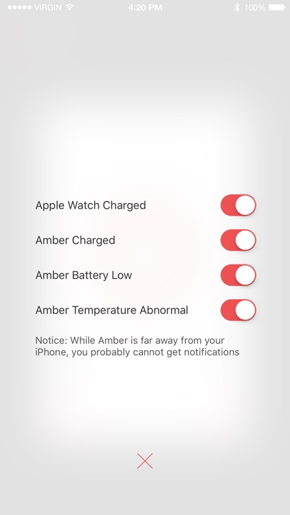 Amber - a Power Bank for Apple Watch screenshot-3