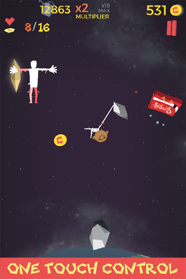 Waste in Space - Endless Arcade Shooter screenshot 3