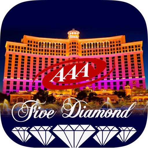 AAA Five Diamond Bellagio FREE Casino Slots Icon