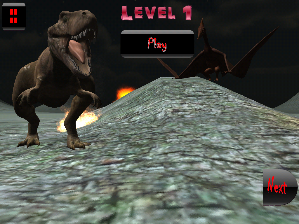 Jungle Dino Attack screenshot 8
