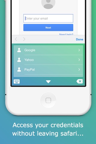 Passboard - Logins and Passwords Credentials Keyboardのおすすめ画像2