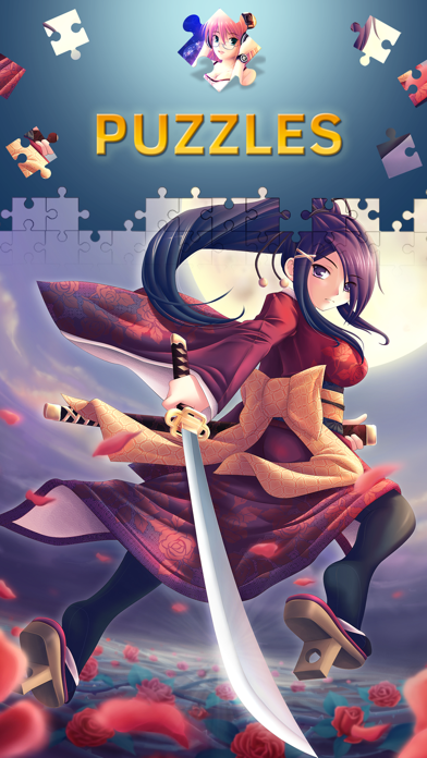 Screenshot #1 pour Anime Puzzle gratuit