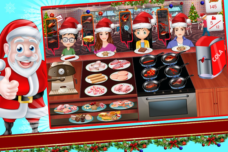 Christmas Kitchen Fever Master Cooking screenshot 3