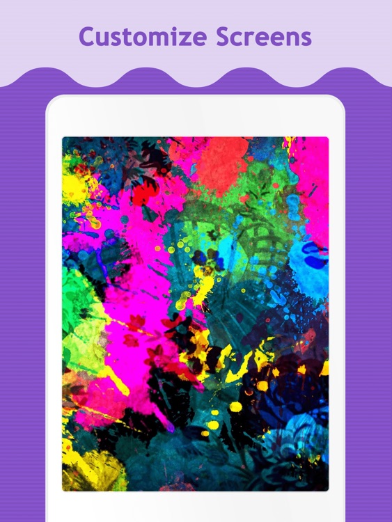 Color Splash Backgrounds HD for iPad screenshot-2