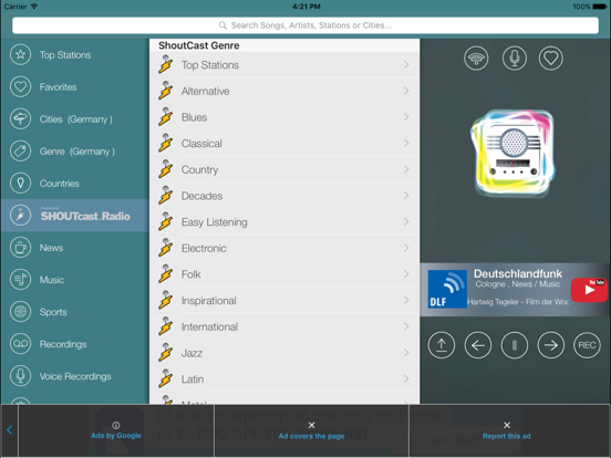 Screenshot #6 pour iRadio Germany