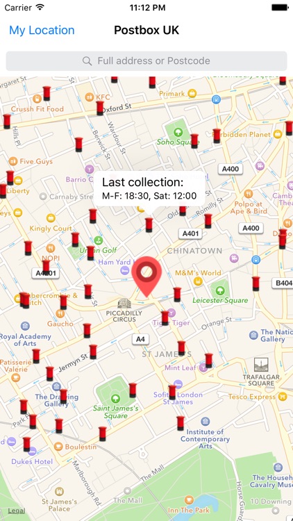 Postbox UK - find the nearest post box