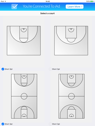 Screenshot #6 pour Basketball Chalk Free