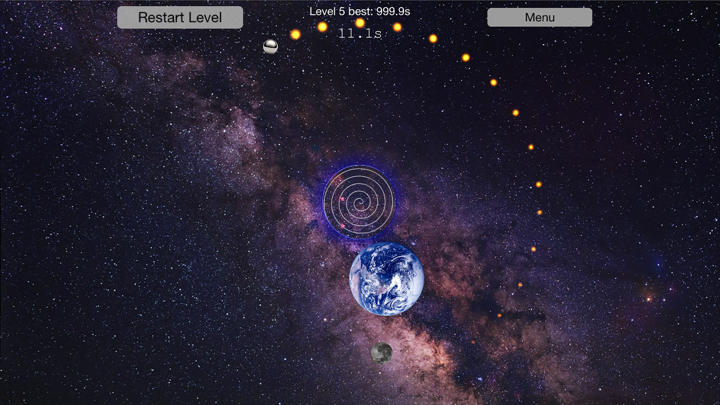 Screenshot #2 pour Level 17 - the nearly impossible accelerometer game.