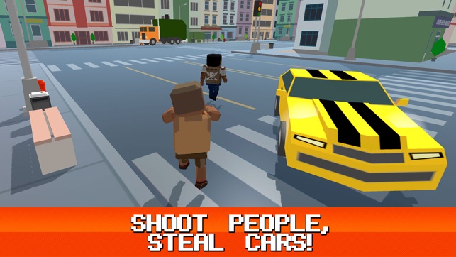Pixel City: Crime Car Theft Race 3D(圖2)-速報App