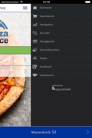 Bella Pizza Heimservice screenshot 2