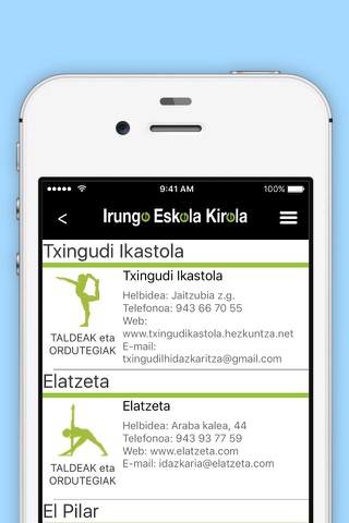 Irungo Eskola Kirola screenshot 3