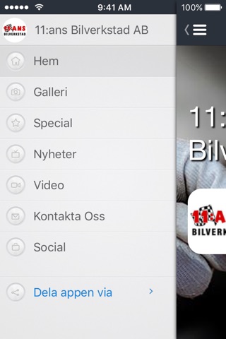 11:ans Bilverkstad AB screenshot 2