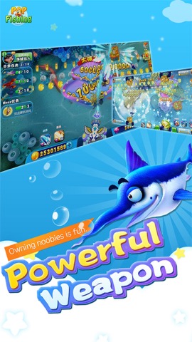 Pop Fishing-family fishing diary game,enjoy lovely ocean fish kingdom funのおすすめ画像4