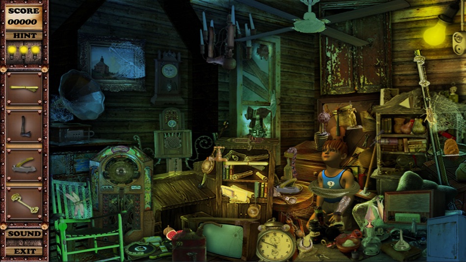 #1. The Great Escape Hidden Object (iOS) Podle: Big Leap Studios