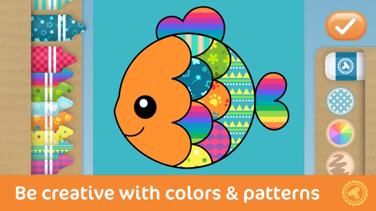 Toonia Colorbook - Educational Coloring Game for Kids & Toddlers screenshot-3