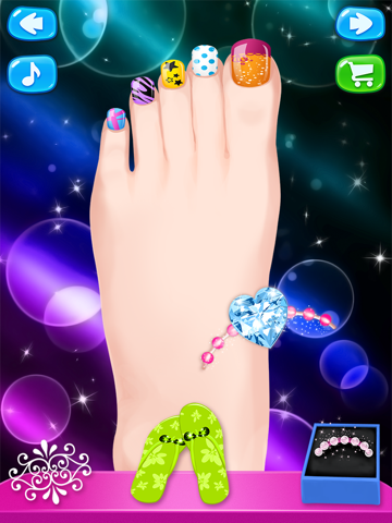 Screenshot #6 pour Jeu Salon Mains & Pieds - pour enfants