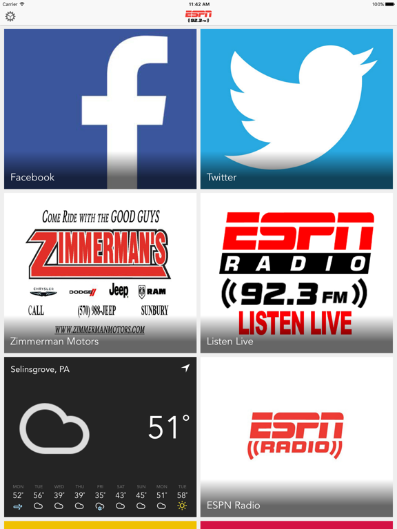 Screenshot #4 pour 92.3 ESPN WVSL