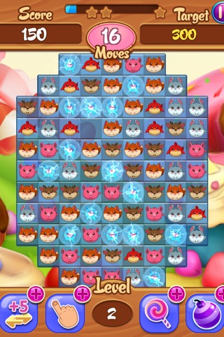 Animals Match-3 Family Farm Quest - Crush Candy Pet screenshot 2