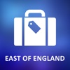 East of England, UK Detailed Offline Map