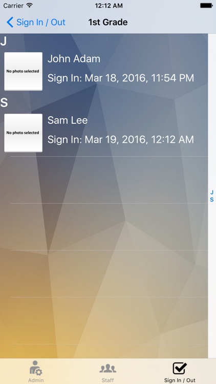 Sign In and Out for Preschool and Afterschool screenshot-3
