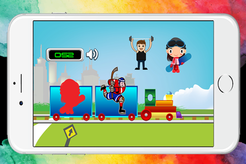 World Sport Puzzle Game on Train for Preschool screenshot 3