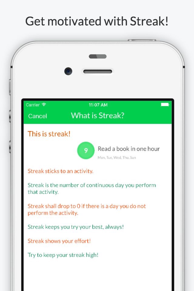 Habits Focus - Achieve Daily Goal, Use Streak For Motivation screenshot 3