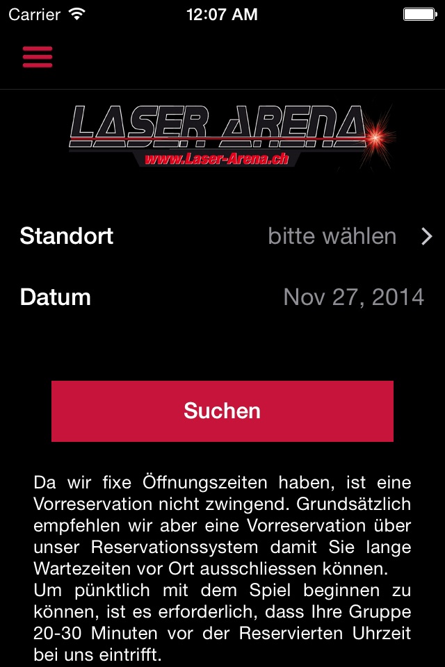 Laser-Arena.CH screenshot 2