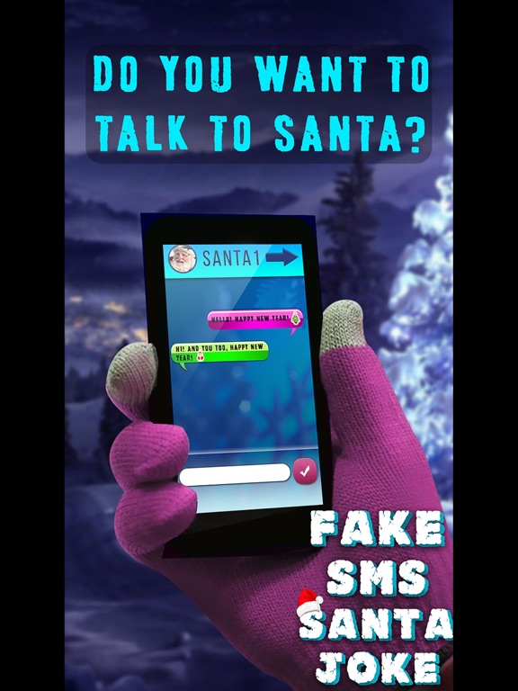Screenshot #6 pour Fake SMS Santa Joke