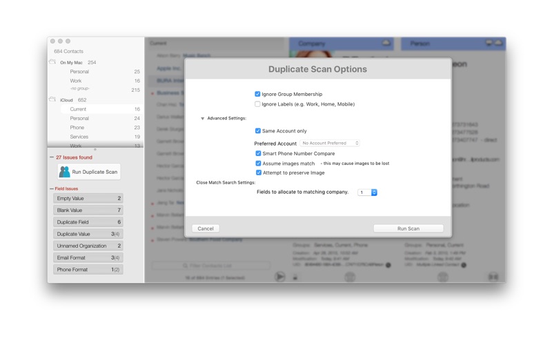 Screenshot #2 pour Contact Clearout