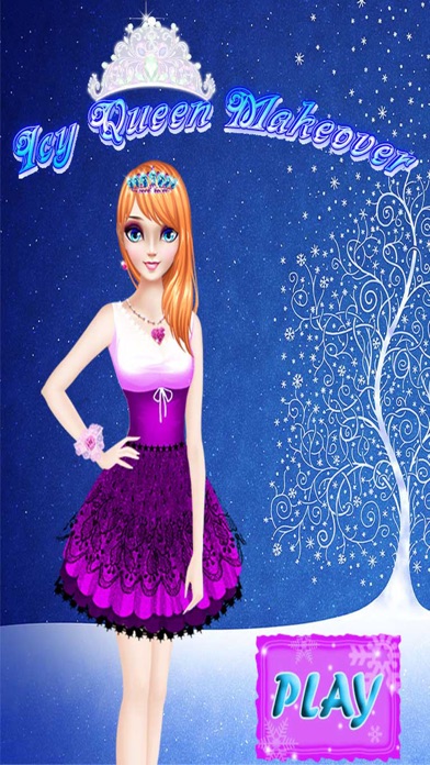 Screenshot #1 pour Icy Queen Makeover Game for Girls