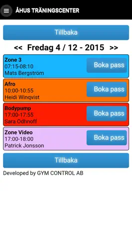 Game screenshot Åhus Träningscenter apk